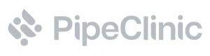 Logo da empresa Pipeclinic em cinza